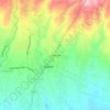 Kedopok topographic map, elevation, terrain