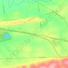 Kinzers topographic map, elevation, terrain