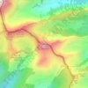 Le Linleu topographic map, elevation, terrain