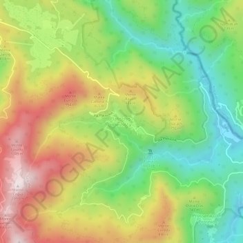 Platischis topographic map, elevation, terrain