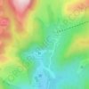 Ialomiței Cave topographic map, elevation, terrain