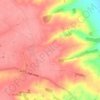 North Elkington topographic map, elevation, terrain