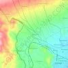 Busay topographic map, elevation, terrain