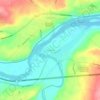 Fort Hunter topographic map, elevation, terrain