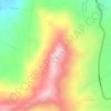 Buerán topographic map, elevation, terrain
