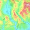 Iba topographic map, elevation, terrain