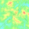 Harleton topographic map, elevation, terrain