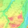 Osenstätten topographic map, elevation, terrain