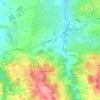 Le Riz topographic map, elevation, terrain