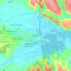 Goiana topographic map, elevation, terrain