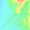 Binday topographic map, elevation, terrain