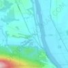 Allenwood topographic map, elevation, terrain