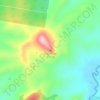 Nightcap topographic map, elevation, terrain