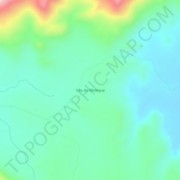 Vão do Moleque topographic map, elevation, terrain