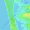 Marais Moizon topographic map, elevation, terrain