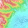 Ranchevoux topographic map, elevation, terrain