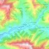 Chandannath topographic map, elevation, terrain