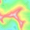 Ben More Assynt topographic map, elevation, terrain