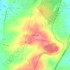 Glenn Village topographic map, elevation, terrain