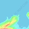 Rumbati topographic map, elevation, terrain