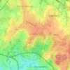 Carondelet topographic map, elevation, terrain