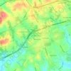 Cherokee Forest topographic map, elevation, terrain