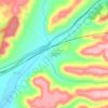Horcajada de la Torre topographic map, elevation, terrain