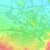 Les Alauses topographic map, elevation, terrain