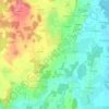 Gersdorf topographic map, elevation, terrain