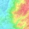 La Ceriseraie topographic map, elevation, terrain