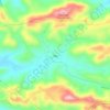 Teju topographic map, elevation, terrain