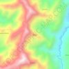 Puray topographic map, elevation, terrain