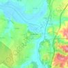 Monte Real topographic map, elevation, terrain