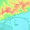 Jacobs topographic map, elevation, terrain