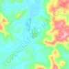 Vera Cruz de Minas topographic map, elevation, terrain