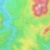 Mahagnao topographic map, elevation, terrain
