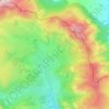 La Llusa topographic map, elevation, terrain