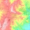 Vila Flor topographic map, elevation, terrain