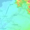 Maguing topographic map, elevation, terrain