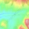 Bekrit topographic map, elevation, terrain