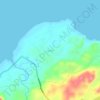 Saoit topographic map, elevation, terrain