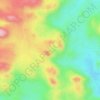 Douroum topographic map, elevation, terrain