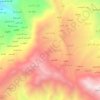 Al Mafraq topographic map, elevation, terrain