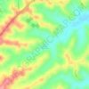 Cerros de Balsamo topographic map, elevation, terrain