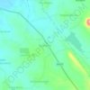 Bylakuppe topographic map, elevation, terrain