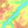 Les Égouts de Pluie topographic map, elevation, terrain