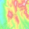 Caserio Candelaria topographic map, elevation, terrain