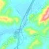 Wilbur topographic map, elevation, terrain