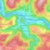 Bergnassau-Scheuern topographic map, elevation, terrain