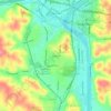 Brighton topographic map, elevation, terrain